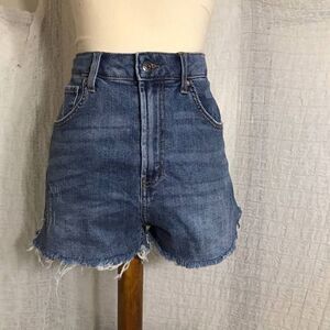 Wild Fable High- Rise Fringe Jean Shorts Size 12